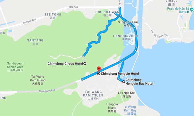 Chimelong to Hong Kong Bus