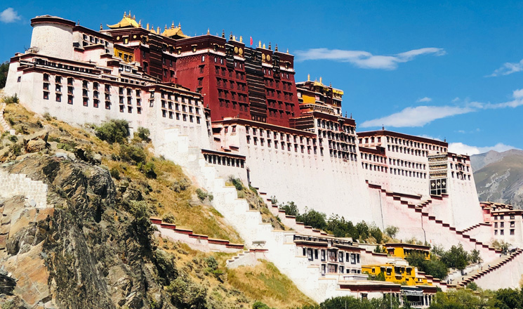 Potala Palace in Lhasa