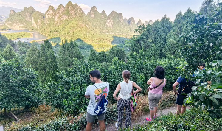 Hiking near Xingping